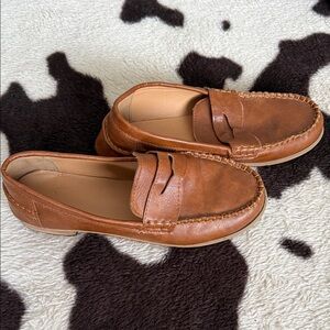 Men's Brown Leather Loafers